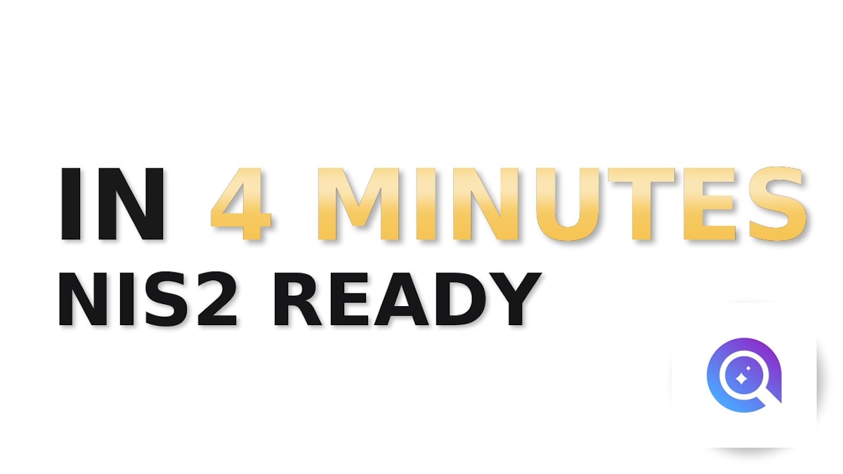 ⚡️ In 4 Minuten NIS2-ready mit AiAuditBuddy.