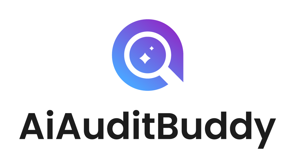AiAuditBuddy logo — AI-powered audit readiness and compliance automation platform built in Germany with GDPR-grade security.