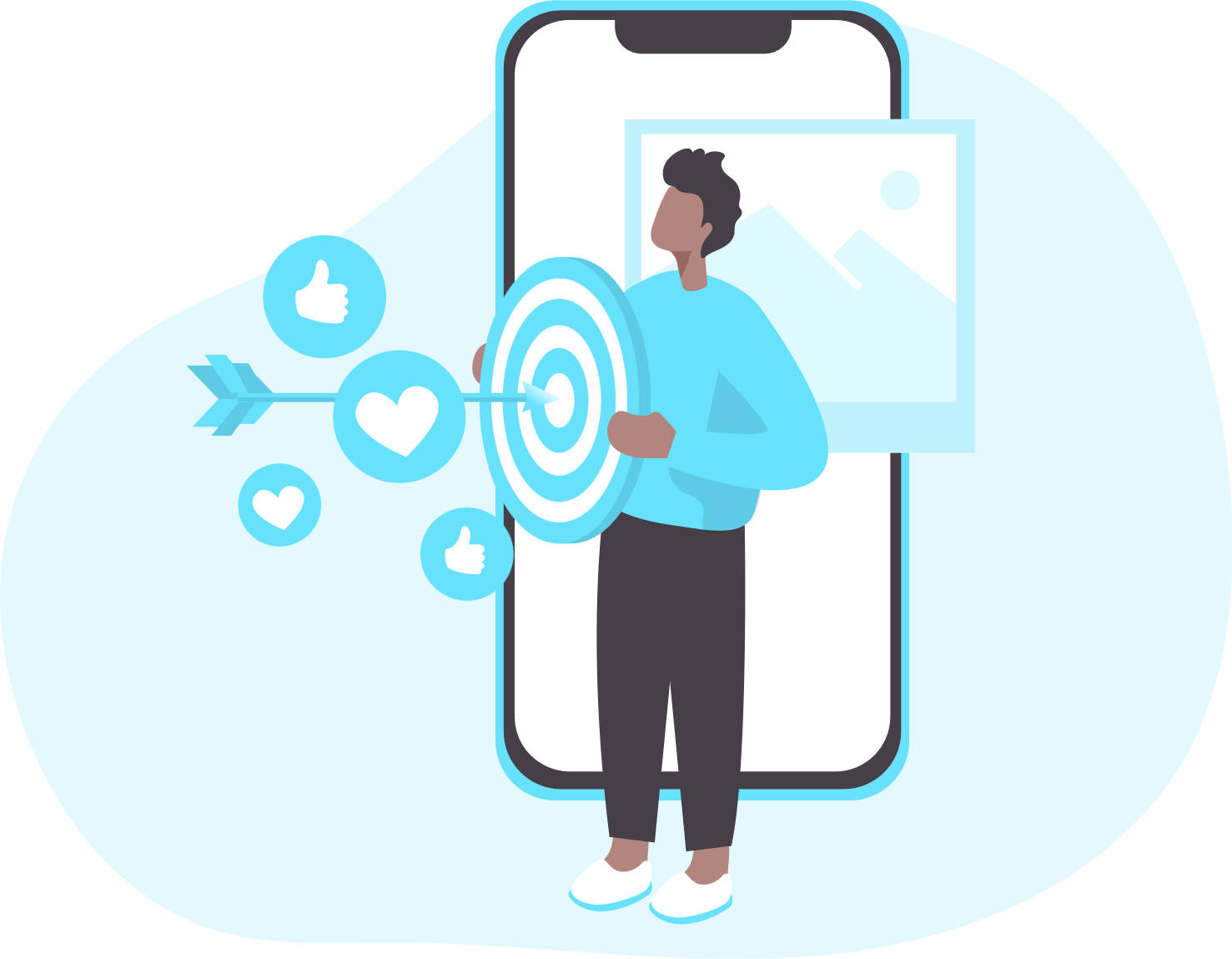 man-holding-a-board-bullseye-arrow-with-likes-and-heart-icon.png