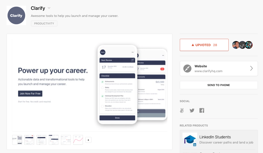 We're on Product Hunt! 😻😸🎉
