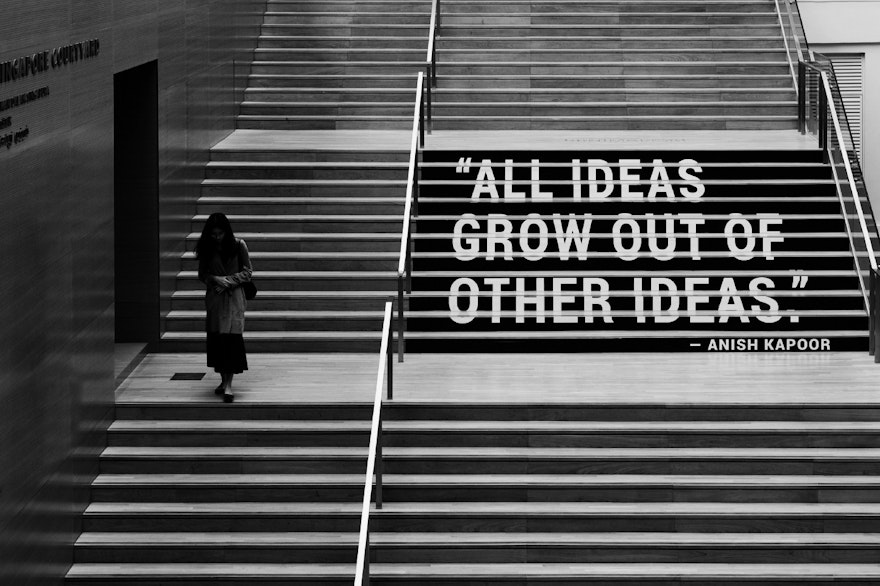 All ideas grow out of other ideas