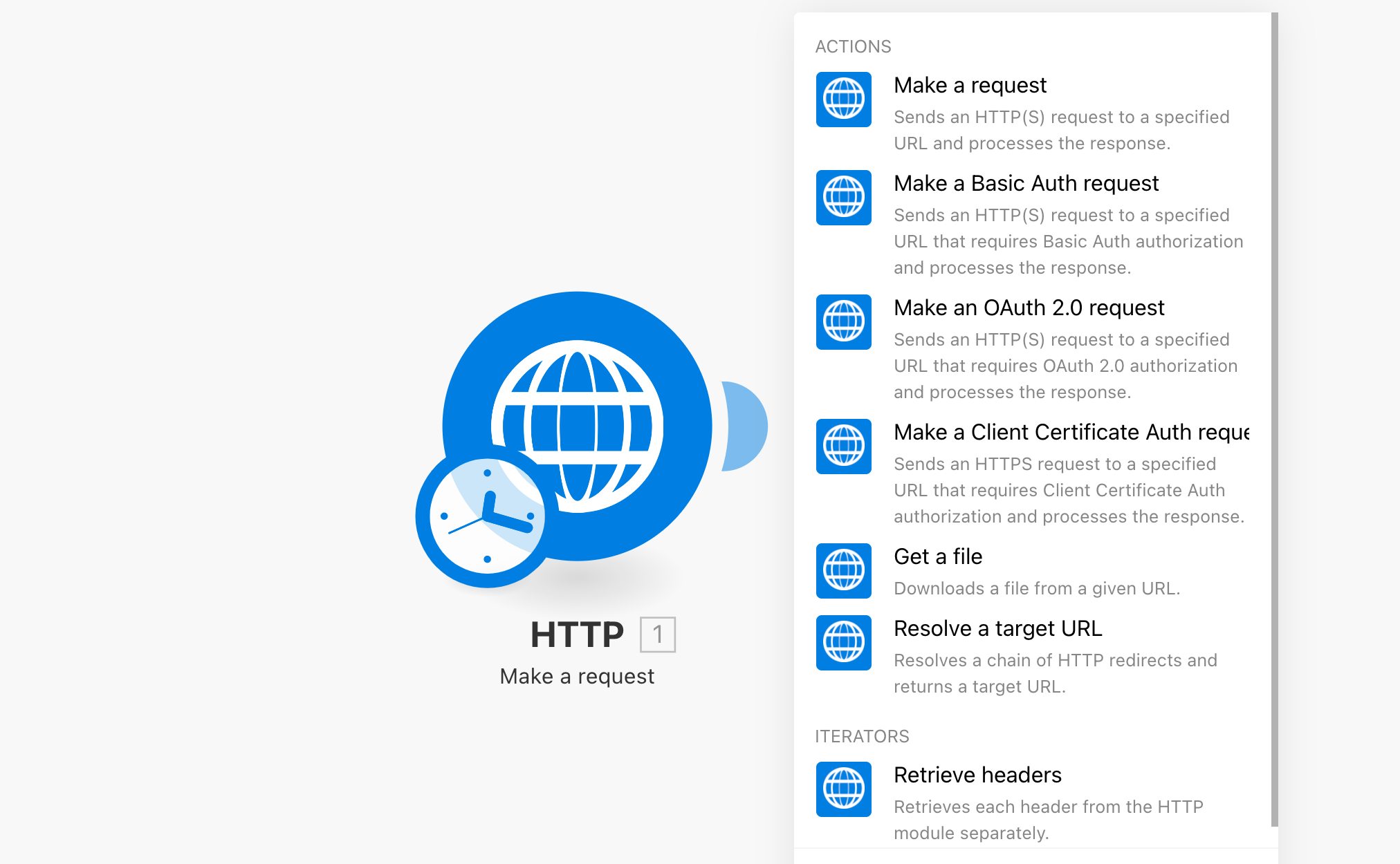 HTTPアプリとモジュール