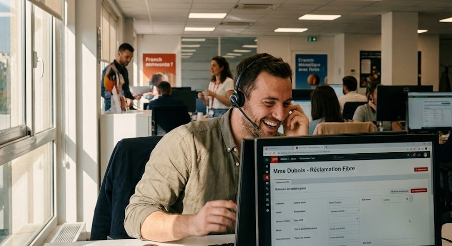 Illustration des raisons de faire appel à un centre d'appel