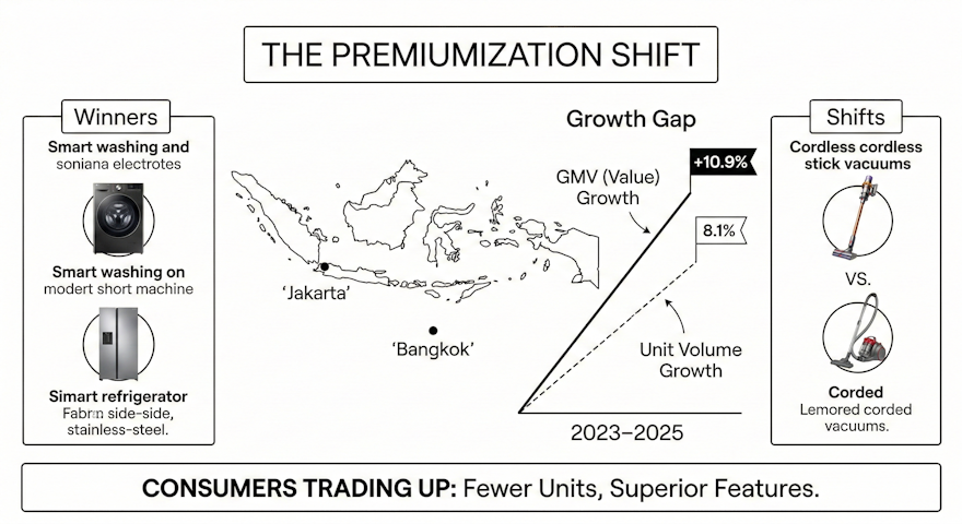 consumers are trading up!