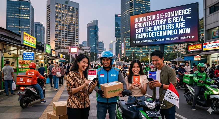 Indonesia's E-Commerce Growth Story Is Real — But the Winners Are Being Determined Now