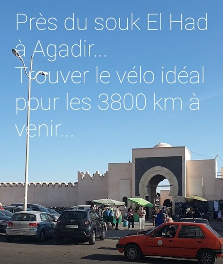 Solution#2 Comment trouver le bon vélo pour 3800km? (à Agadir)