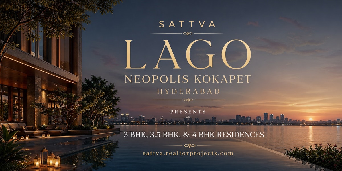 Sattva Lago Neopolis Kokapet Hyderabad - A Smart Choice for Luxury and Investment