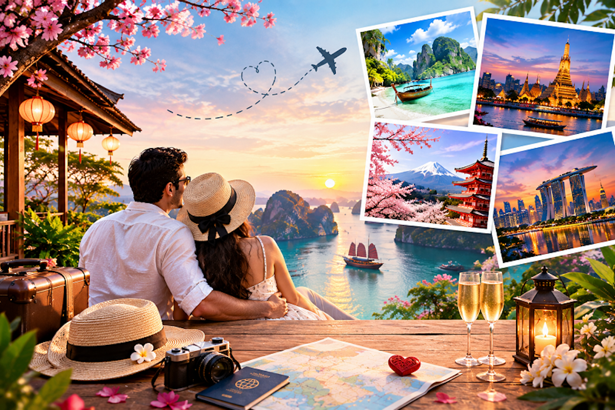 Asia Tour Packages for Honeymoon Couples: Best Picks