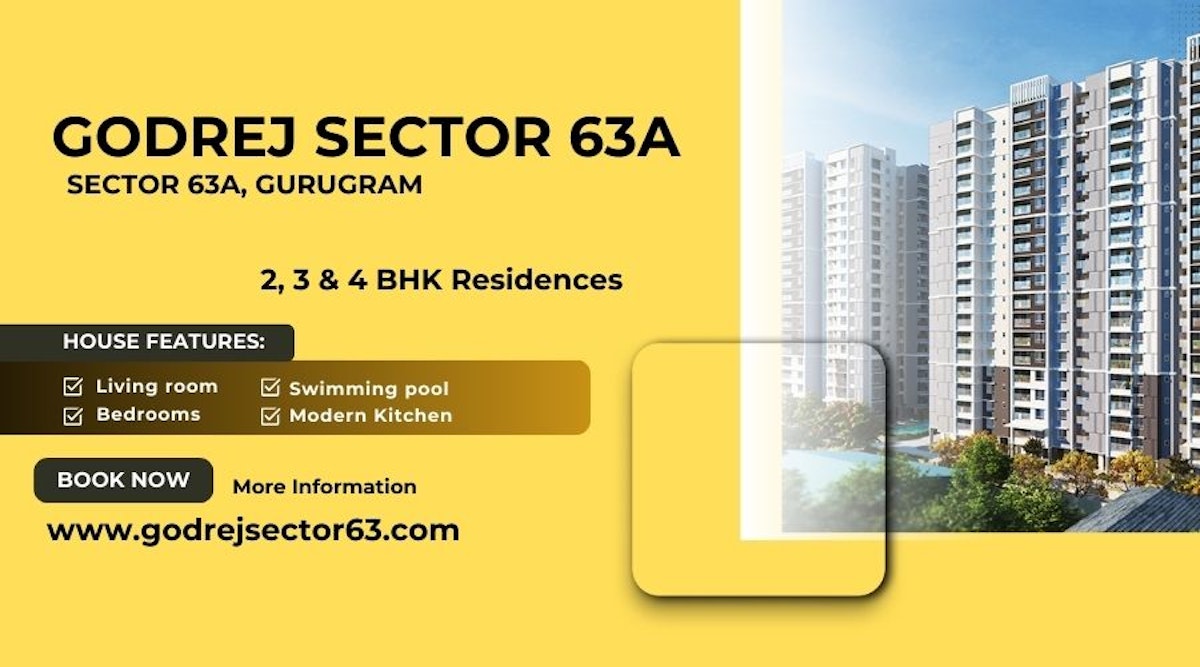 Godrej Sector 63a Gurugram - Experience Peaceful Urban Living