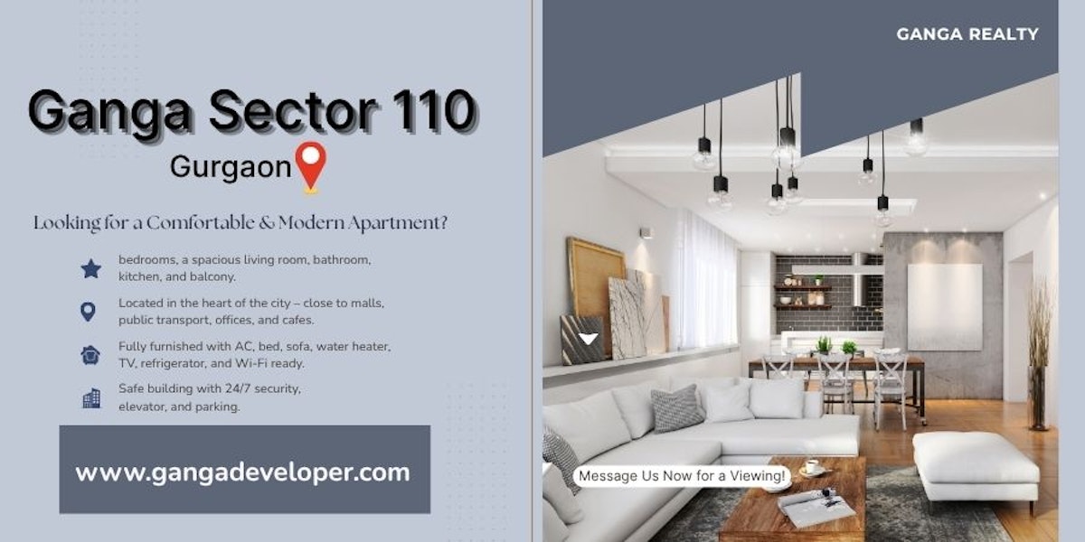 Ganga Sector 110 Gurgaon | Modern Homes Perfect Future