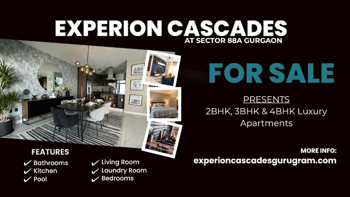 Experion Cascades Sector 88A Gurugram - A Lifestyle Above All
