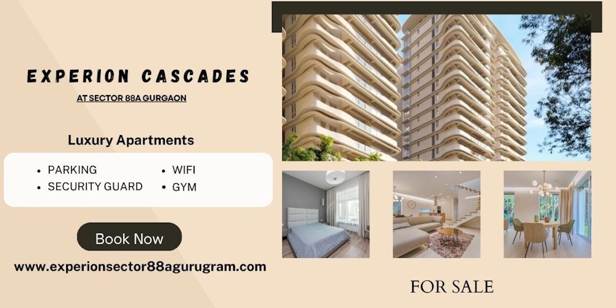Experion Cascades Sector 88A Gurgaon - Live Close Live Comfortably