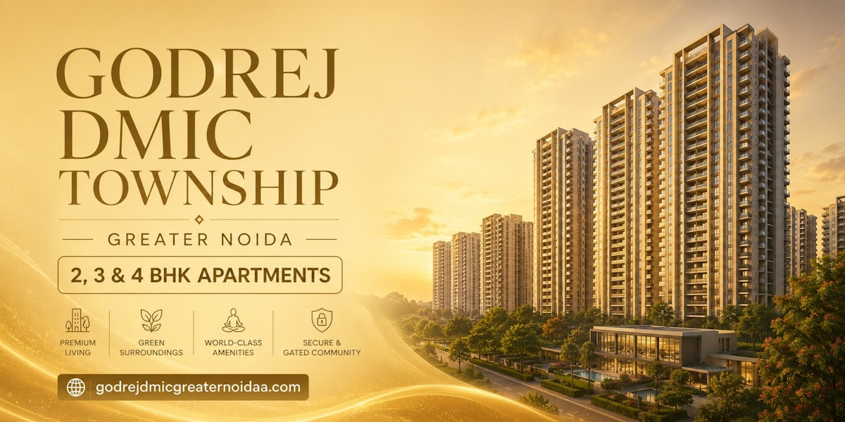Godrej DMIC Greater Noida | Experience Modern Living in a Prime Location