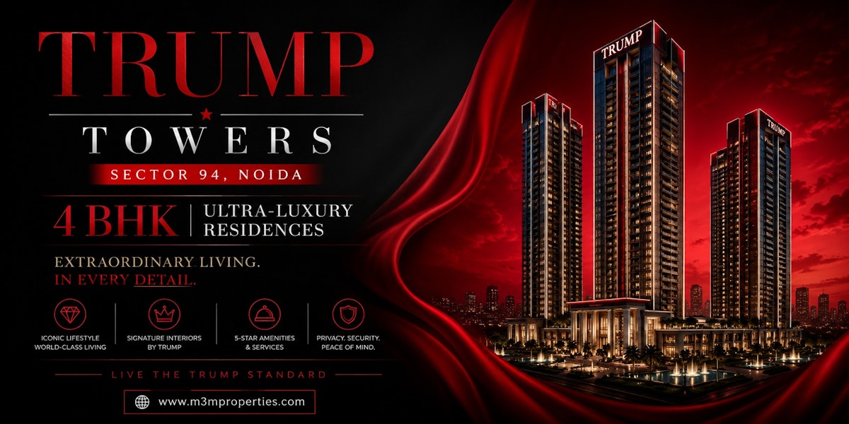 Trump Tower Sector 94 Noida - Elevate Every Moment Elegantly