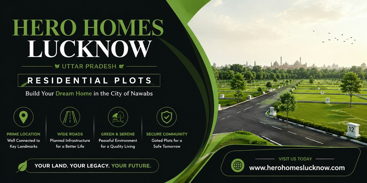 Hero Homes Lucknow – Premium Plotted Living