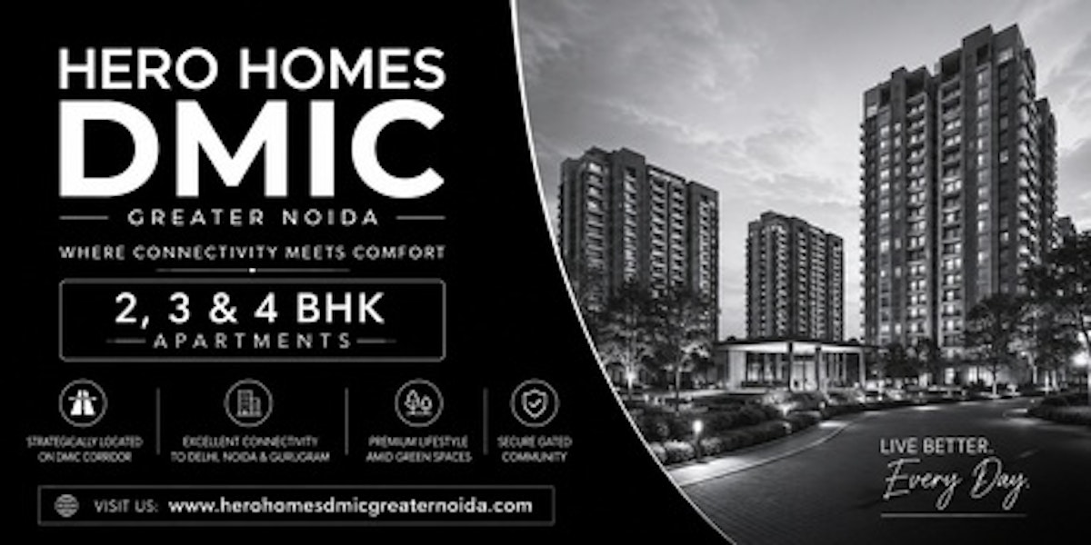 Hero Homes DMIC | Invest Smart Live Grand in Greater Noida