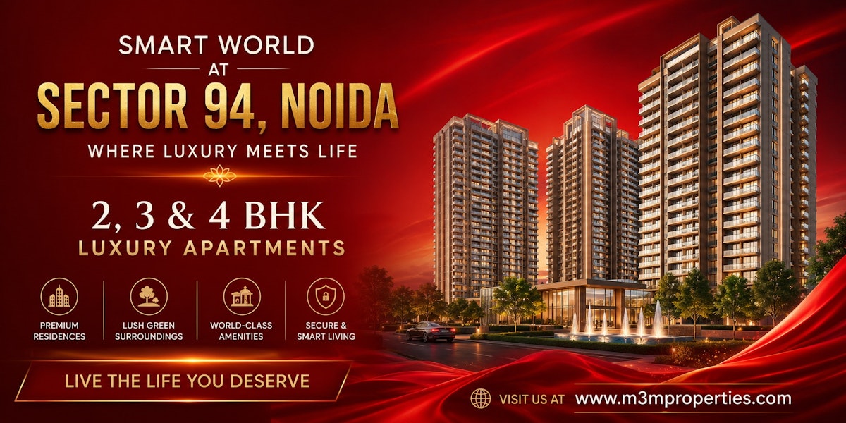 Smart World Sector 94 Noida | Modern Living Redefined Today