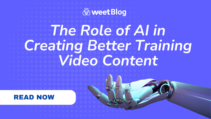 role of ai in creating better training video content