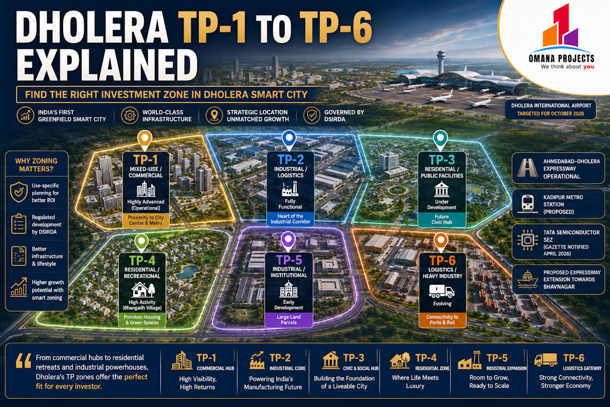 Dholera SIR TP Zones Explained