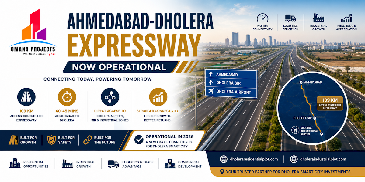 What Is the Ahmedabad-Dholera Expressway?