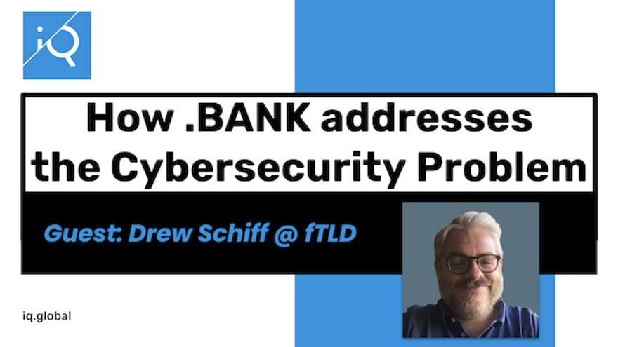 How .BANK addresses the Cybersecurity Problem