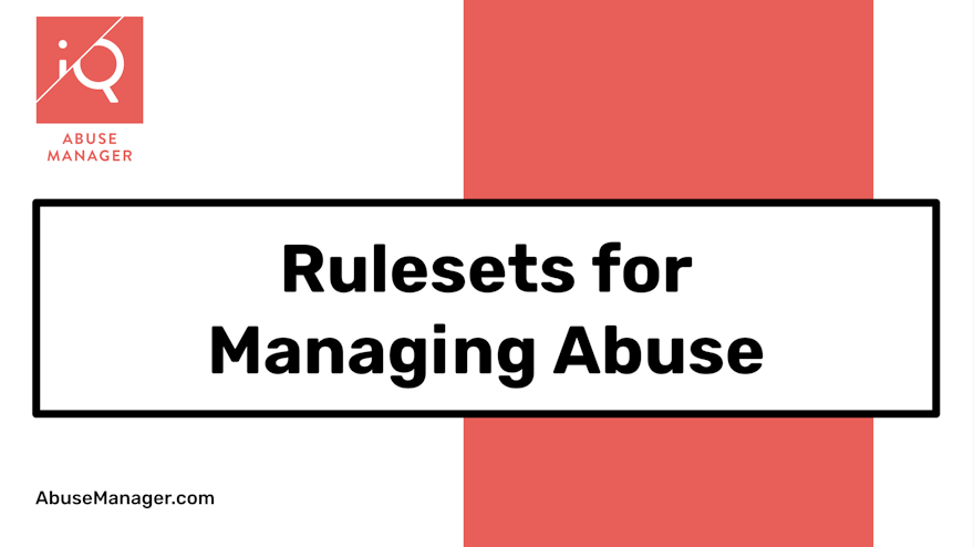 Using rulesets to quickly resolve domain abuse cases