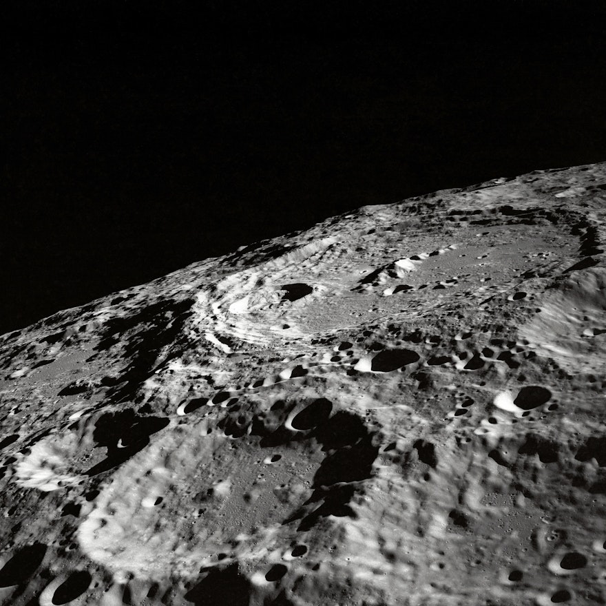 surface of the moon