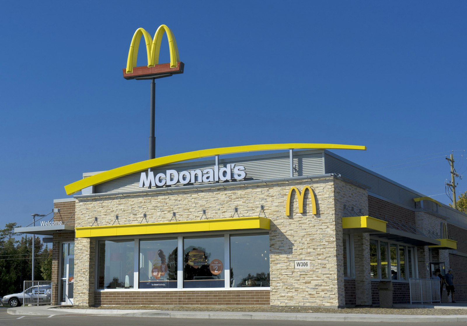 An image of McDonald's to show how the fast food giant uses its own B2B portal