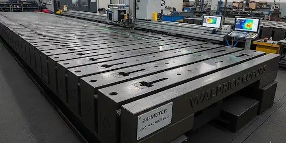 Advanced Alignment Inspection of WALDRICH COBURG 24M CNC Machine Bed in Lucknow