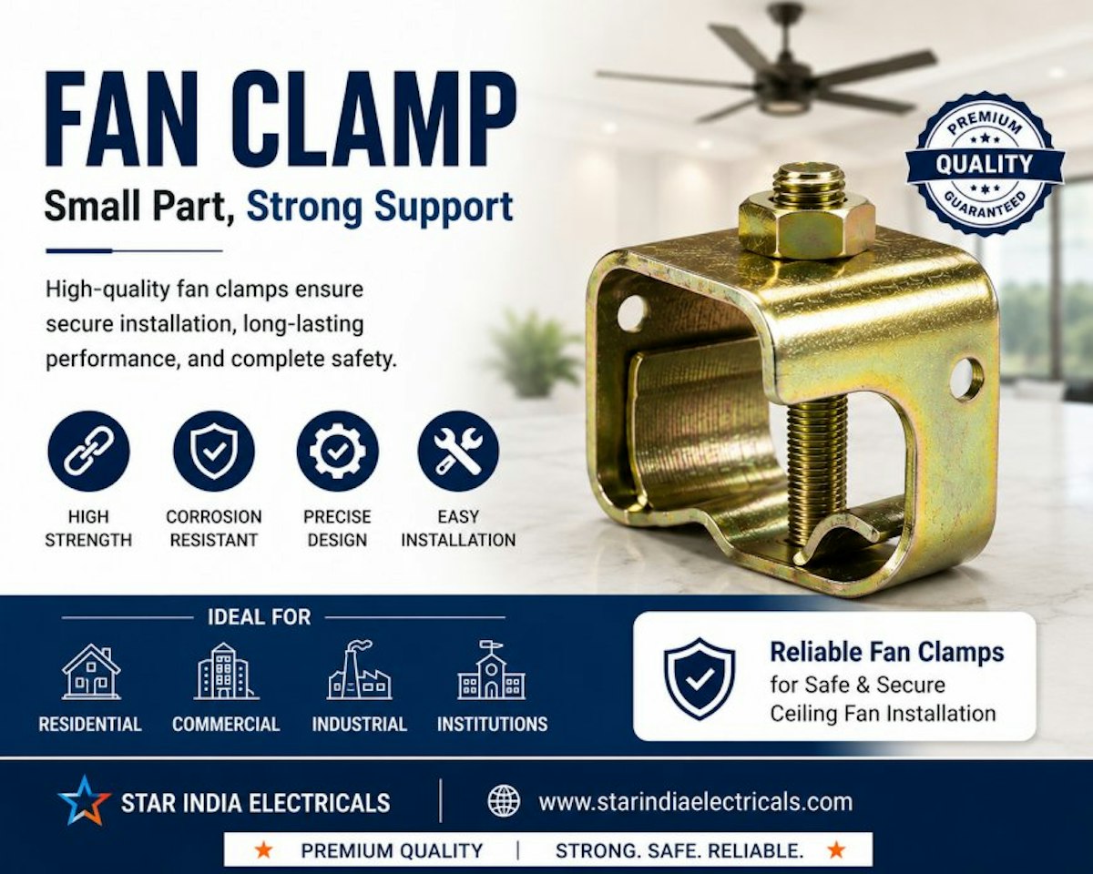 Bulk Fan Clamp Manufacturer in India