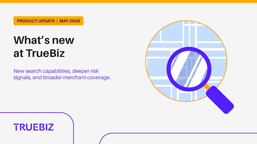 What's new at Truebiz | May 2026