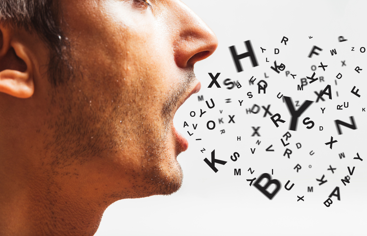 La parole, les mots qui sortent de la bouche