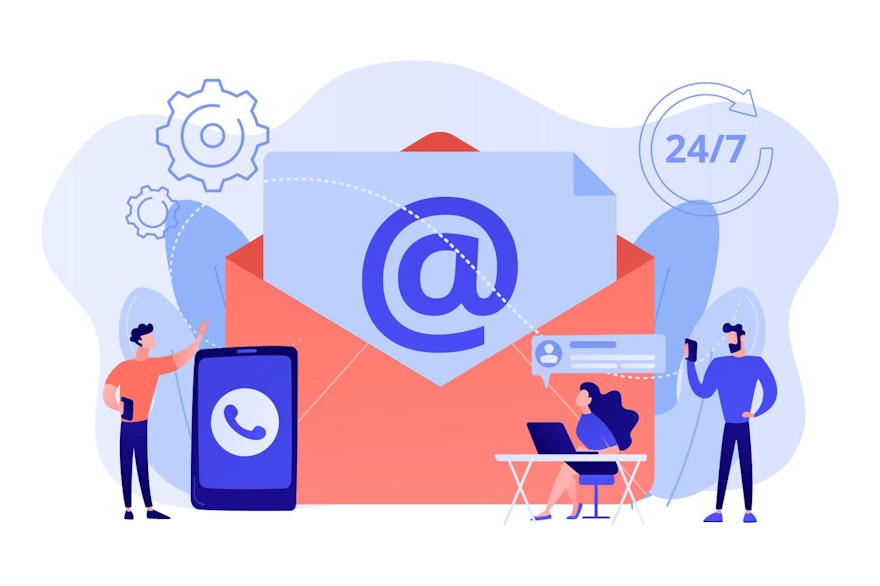 Illustration scraper des contacts professionnels