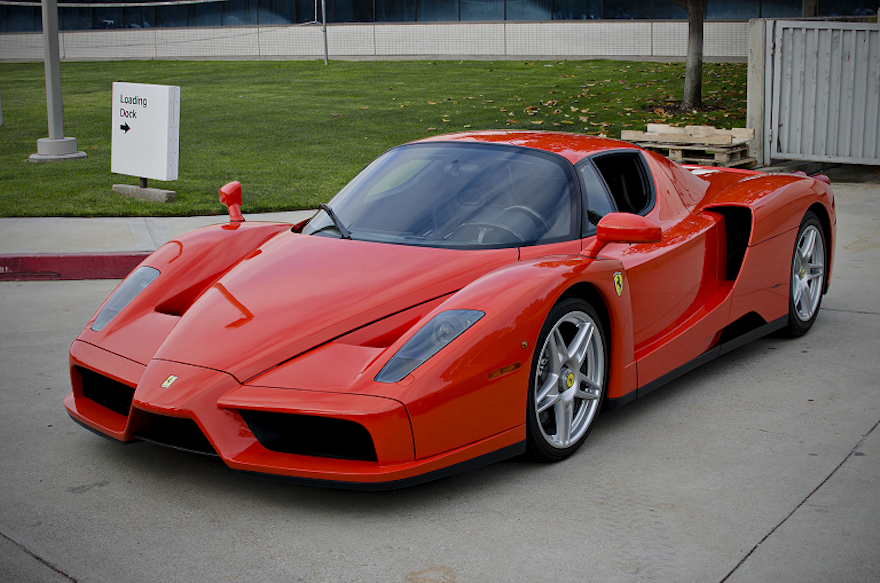 Red Ferrari Enzo image