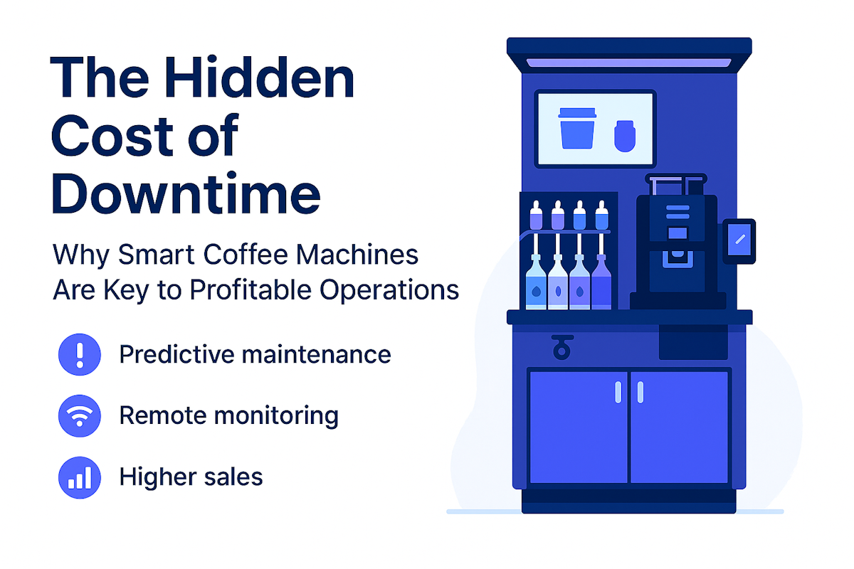 The Hidden Cost of Downtime: Why Smart Coffee Machines Are the Future of Profitable Coffee Operations