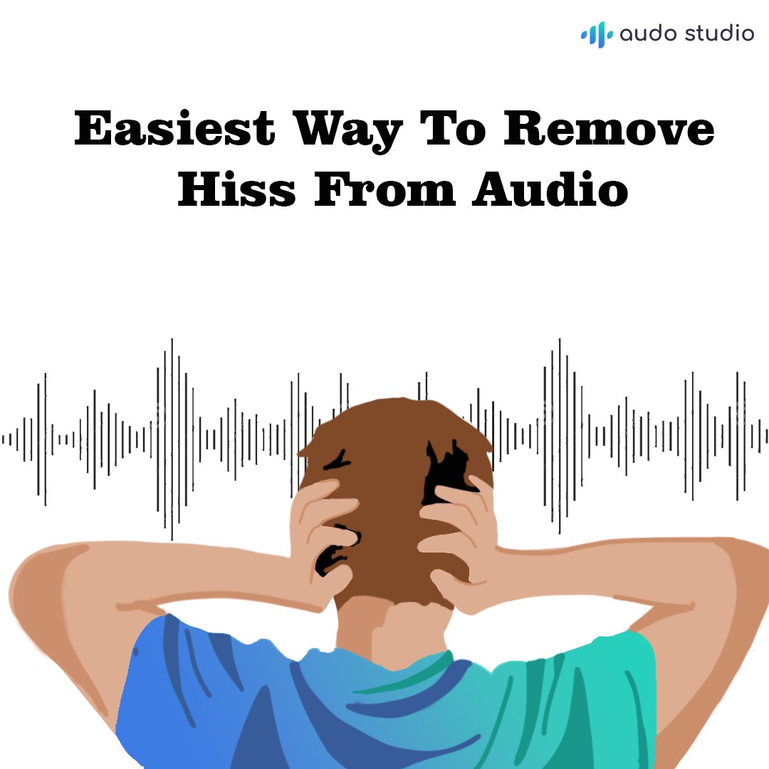 remove hiss from audio