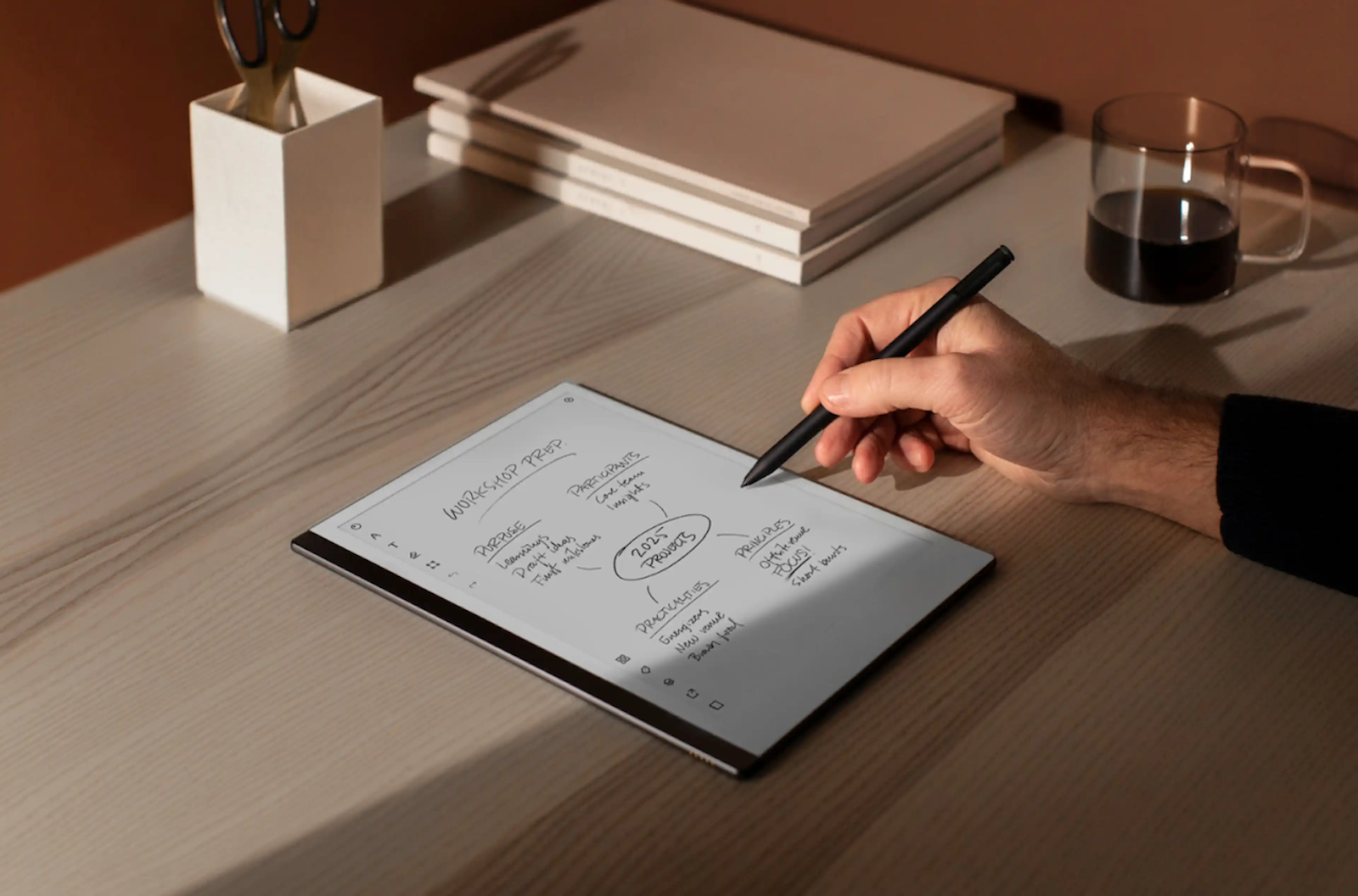 Remarkable Paper Note Tablet on a Table