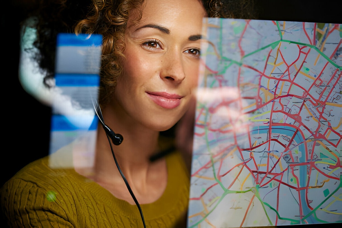 géolocalisation moderne pour voiture