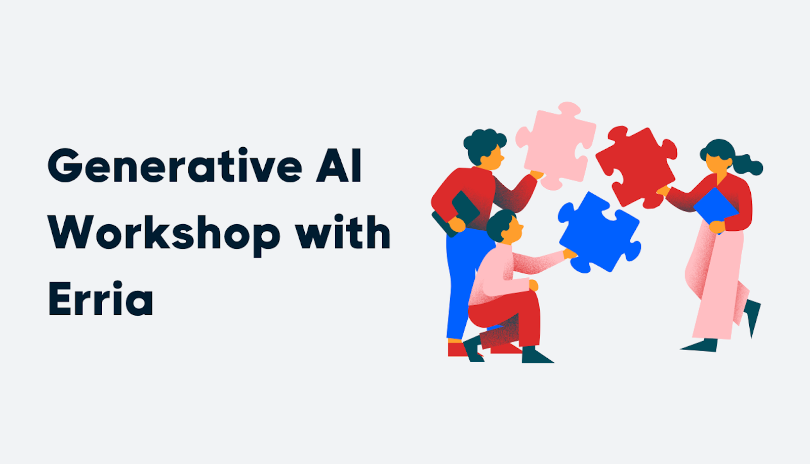 Generative AI workshop with Erria