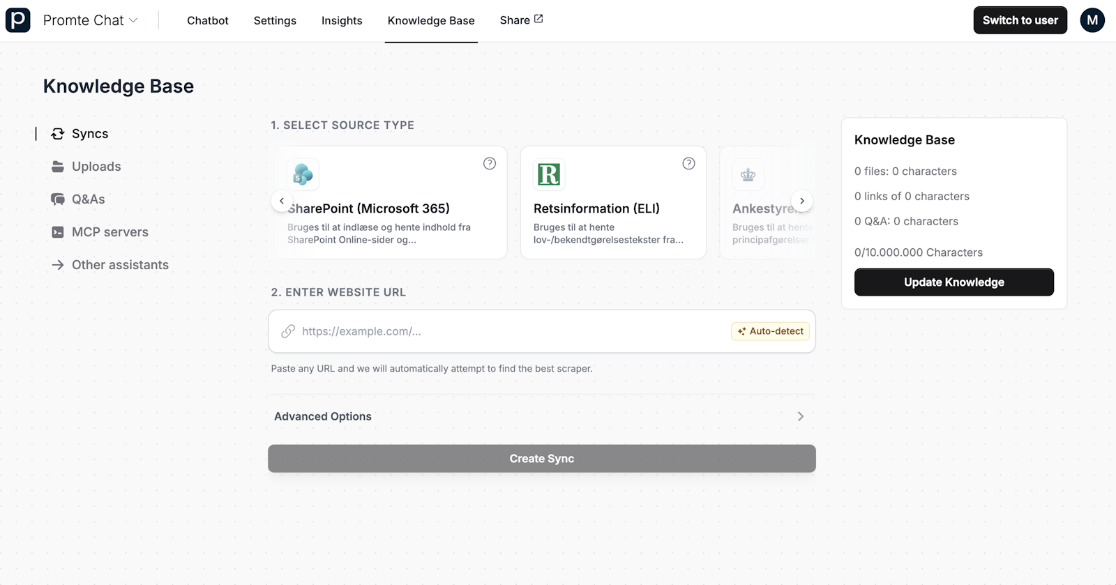 🔄 Nemmere synkronisering af dine assistenter