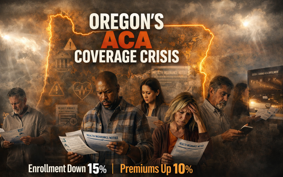 ACA Oregon Enrollment Down