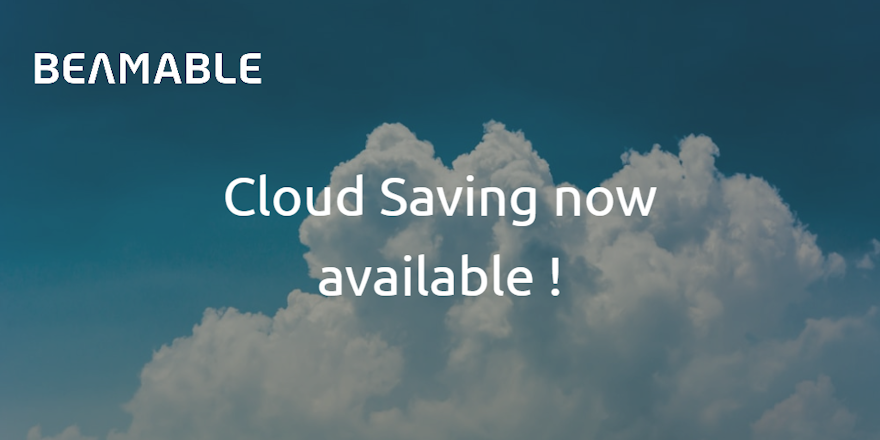 New Feature: Cloud Saves