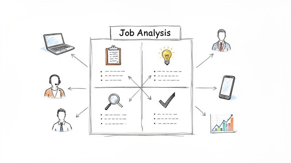example of a job analysis