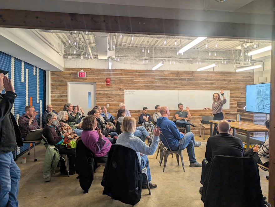 March Happy Hour and Civics Bootcamp