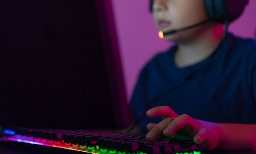 Boy-Playing-Computer-Game