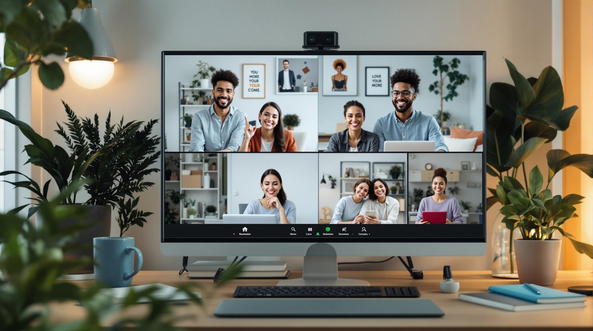 virtual meetings, remote teams, productivity, meeting tips, engagement, technology, communication guidelines, collaboration tools