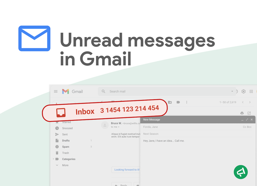 how to find unread emails in gmail cover