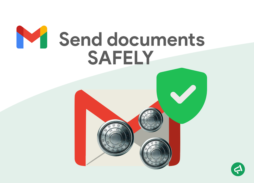 email showing a gmail attachment looking like a safe vault