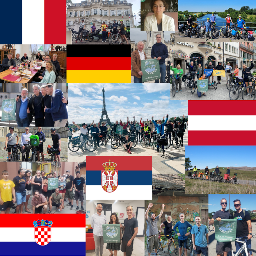 All Participants of the Cop29 Bike Ride