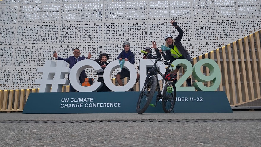 Cop29bikeride at COP29 - Week 1 Summary